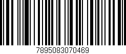 Código de barras (EAN, GTIN, SKU, ISBN): '7895083070469'