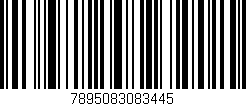 Código de barras (EAN, GTIN, SKU, ISBN): '7895083083445'