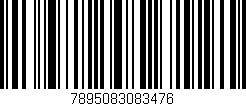 Código de barras (EAN, GTIN, SKU, ISBN): '7895083083476'