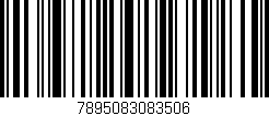 Código de barras (EAN, GTIN, SKU, ISBN): '7895083083506'