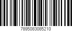 Código de barras (EAN, GTIN, SKU, ISBN): '7895083085210'
