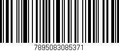 Código de barras (EAN, GTIN, SKU, ISBN): '7895083085371'