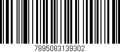 Código de barras (EAN, GTIN, SKU, ISBN): '7895083139302'
