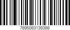 Código de barras (EAN, GTIN, SKU, ISBN): '7895083139388'
