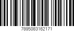 Código de barras (EAN, GTIN, SKU, ISBN): '7895083162171'
