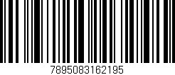 Código de barras (EAN, GTIN, SKU, ISBN): '7895083162195'
