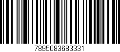 Código de barras (EAN, GTIN, SKU, ISBN): '7895083683331'