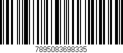 Código de barras (EAN, GTIN, SKU, ISBN): '7895083698335'