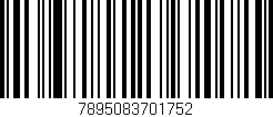 Código de barras (EAN, GTIN, SKU, ISBN): '7895083701752'