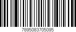 Código de barras (EAN, GTIN, SKU, ISBN): '7895083705095'