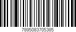 Código de barras (EAN, GTIN, SKU, ISBN): '7895083705385'