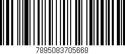 Código de barras (EAN, GTIN, SKU, ISBN): '7895083705668'