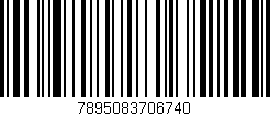 Código de barras (EAN, GTIN, SKU, ISBN): '7895083706740'