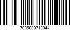 Código de barras (EAN, GTIN, SKU, ISBN): '7895083710044'
