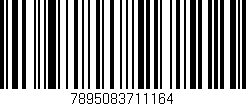 Código de barras (EAN, GTIN, SKU, ISBN): '7895083711164'