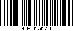 Código de barras (EAN, GTIN, SKU, ISBN): '7895083742731'