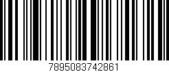 Código de barras (EAN, GTIN, SKU, ISBN): '7895083742861'
