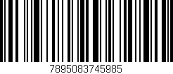Código de barras (EAN, GTIN, SKU, ISBN): '7895083745985'
