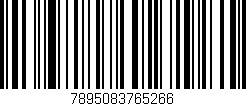 Código de barras (EAN, GTIN, SKU, ISBN): '7895083765266'