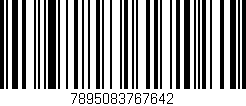 Código de barras (EAN, GTIN, SKU, ISBN): '7895083767642'