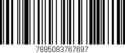 Código de barras (EAN, GTIN, SKU, ISBN): '7895083767697'