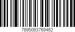 Código de barras (EAN, GTIN, SKU, ISBN): '7895083769462'