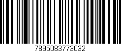 Código de barras (EAN, GTIN, SKU, ISBN): '7895083773032'