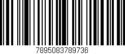 Código de barras (EAN, GTIN, SKU, ISBN): '7895083789736'