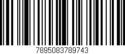 Código de barras (EAN, GTIN, SKU, ISBN): '7895083789743'
