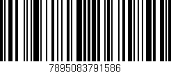 Código de barras (EAN, GTIN, SKU, ISBN): '7895083791586'