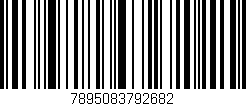 Código de barras (EAN, GTIN, SKU, ISBN): '7895083792682'