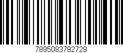 Código de barras (EAN, GTIN, SKU, ISBN): '7895083792729'
