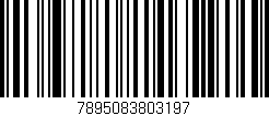 Código de barras (EAN, GTIN, SKU, ISBN): '7895083803197'