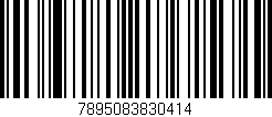 Código de barras (EAN, GTIN, SKU, ISBN): '7895083830414'