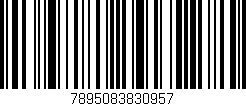 Código de barras (EAN, GTIN, SKU, ISBN): '7895083830957'