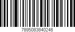 Código de barras (EAN, GTIN, SKU, ISBN): '7895083840246'