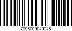Código de barras (EAN, GTIN, SKU, ISBN): '7895083840345'