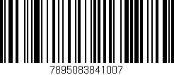 Código de barras (EAN, GTIN, SKU, ISBN): '7895083841007'