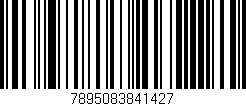 Código de barras (EAN, GTIN, SKU, ISBN): '7895083841427'