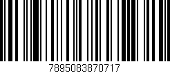 Código de barras (EAN, GTIN, SKU, ISBN): '7895083870717'