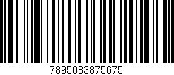 Código de barras (EAN, GTIN, SKU, ISBN): '7895083875675'