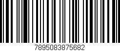 Código de barras (EAN, GTIN, SKU, ISBN): '7895083875682'