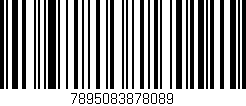 Código de barras (EAN, GTIN, SKU, ISBN): '7895083878089'