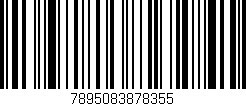 Código de barras (EAN, GTIN, SKU, ISBN): '7895083878355'