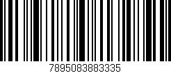 Código de barras (EAN, GTIN, SKU, ISBN): '7895083883335'