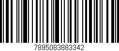 Código de barras (EAN, GTIN, SKU, ISBN): '7895083883342'