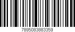 Código de barras (EAN, GTIN, SKU, ISBN): '7895083883359'