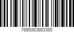 Código de barras (EAN, GTIN, SKU, ISBN): '7895083883380'