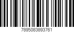 Código de barras (EAN, GTIN, SKU, ISBN): '7895083893761'