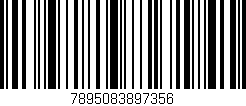 Código de barras (EAN, GTIN, SKU, ISBN): '7895083897356'